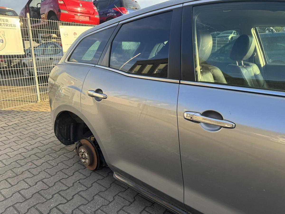 Mazda CX-7 original T&uuml;r hinten rechts 38P Plutosilber Rohbau Bj.2010
